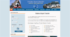 Desktop Screenshot of madeiraairporttransfer.net